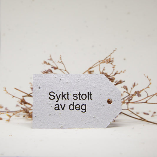 Sykt stolt av deg