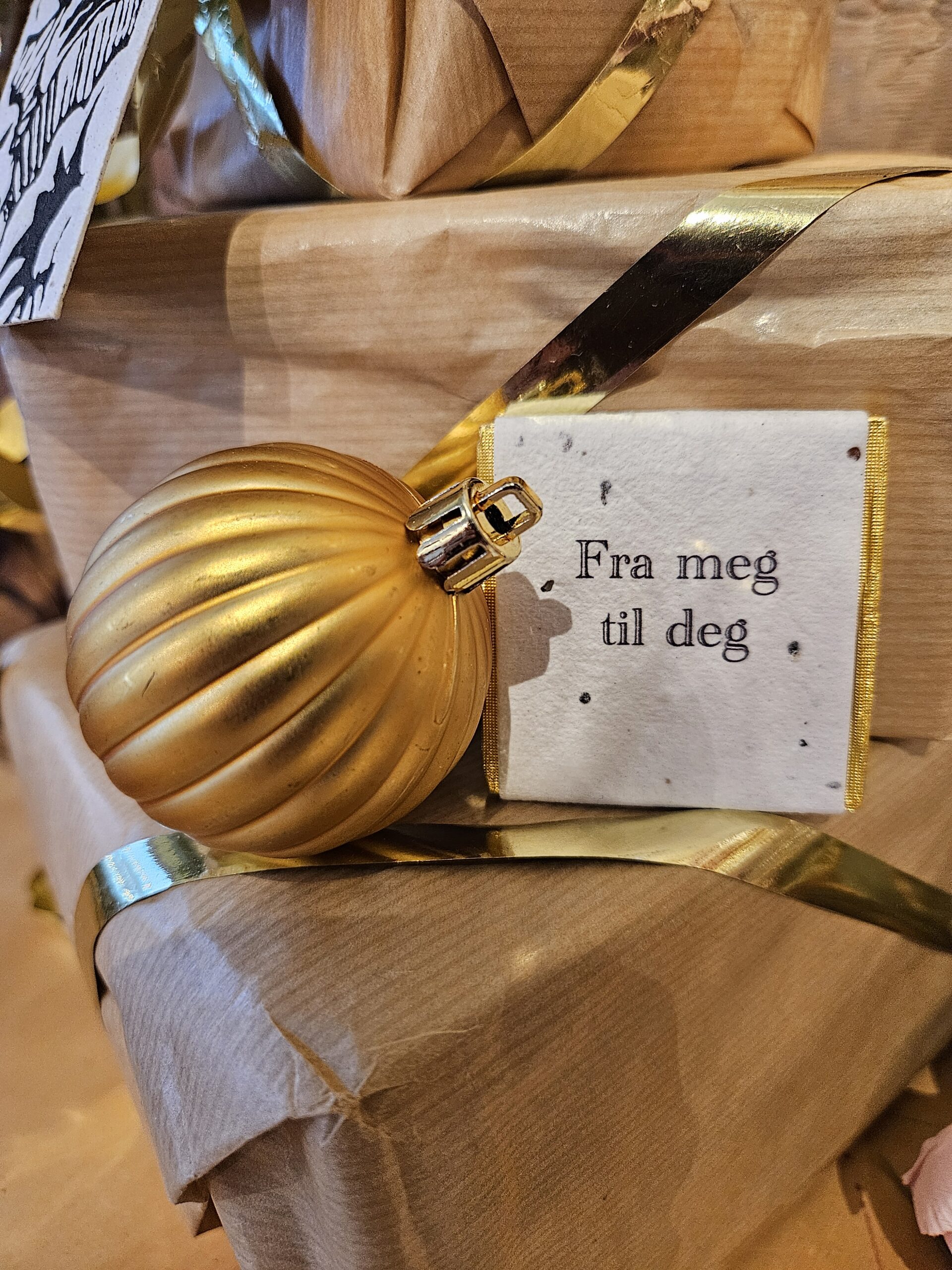 sjokolade og frøpapir