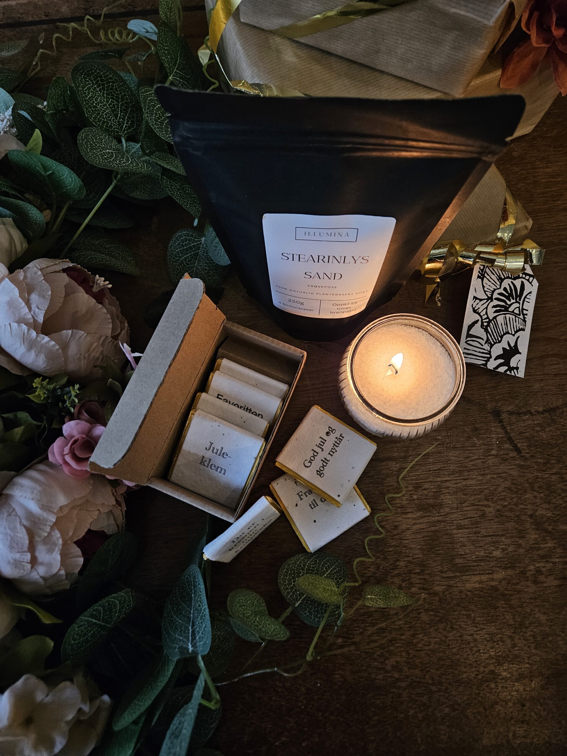 ILLUMINA x Sjokolade og blomar